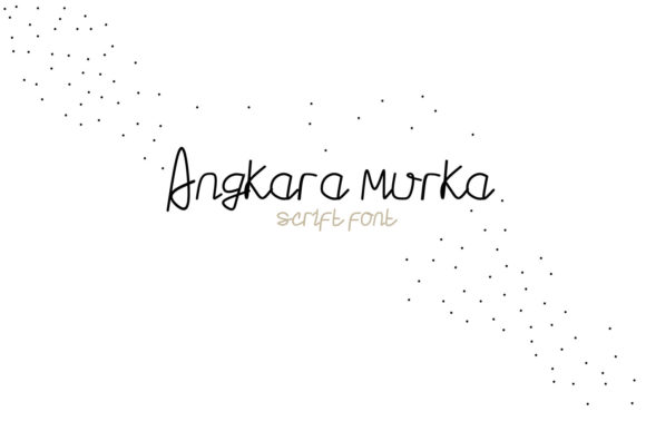 Angkara Murka: A Whimsical Script Font