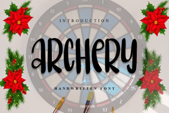 Archery Font: Handwritten Elegance for Editorial Design