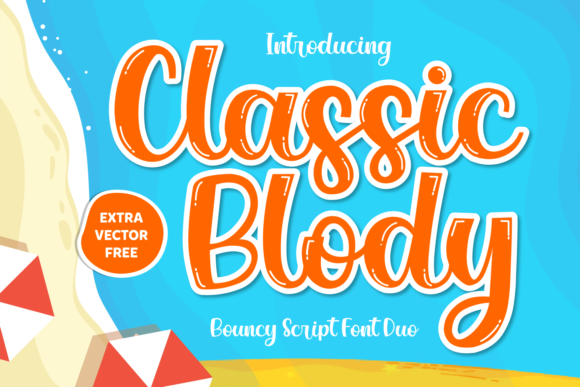 Classic Blody: A Delicate Script Font