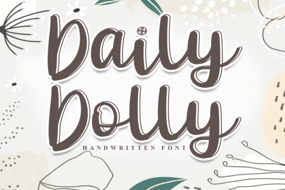 Daily Dolly: A Delicate Script for Creative Brands