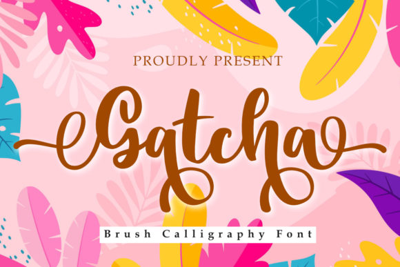 Gatcha: A Sweet Handwritten Font