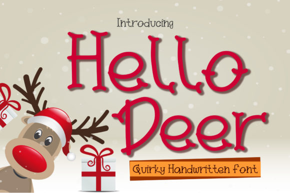 Hello Deer Font: A Quirky Touch for Your Brand