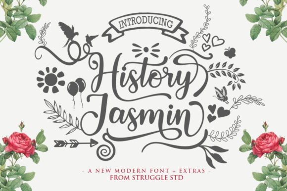 History Jasmin: A Delicate Script for Web Design