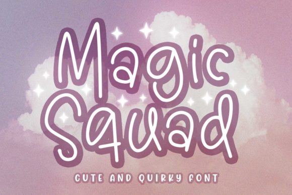 Magic Squad Font for Web Design