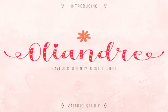 Oliandre: A Script Font for Real-World Design