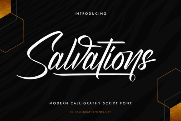 Salvations Font Review