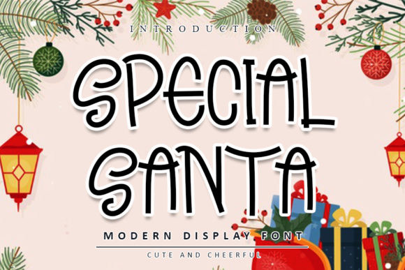 Special Santa Font for Business