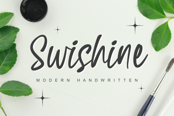 Swishine: A Modern Handwritten Font