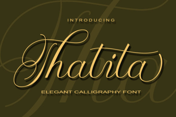 Thalita: A Luxurious Script Font