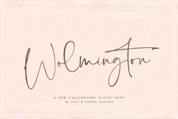 Wolmington: A Premium Script Font